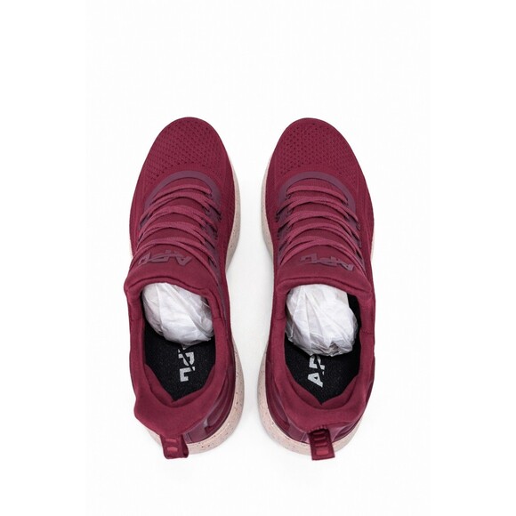 APL Techloom Tracer Mens Size 10 Running Sneakers Burgundy / Beach / Speckle NIB - Picture 6 of 12